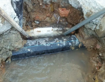 平利测漏水之水管漏水